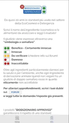 Biodizionario android App screenshot 1