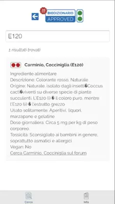 Biodizionario android App screenshot 2